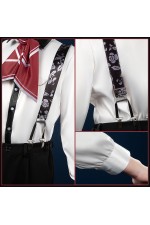 2XXT Cosplay Vtuber Virtual YouTuber Saegusa Akina Assistant Outfit Cosplay Costume